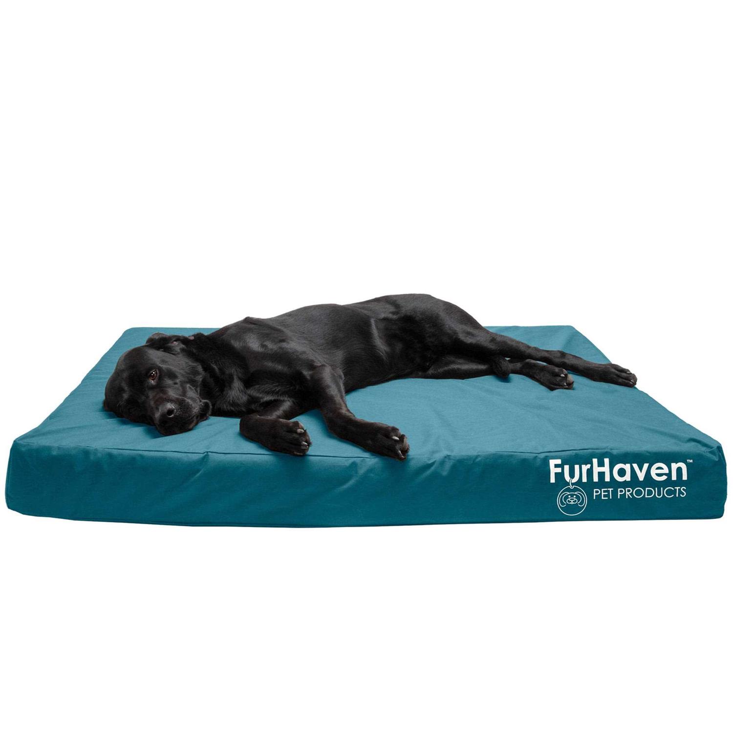 Oxford Indoor/Outdoor Deluxe Orthopedic Pet Bed FurHaven - Healthber