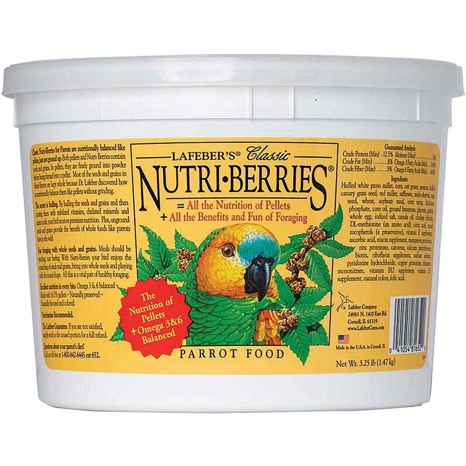 Lafeber Classic Nutri Berries Food - Healthber