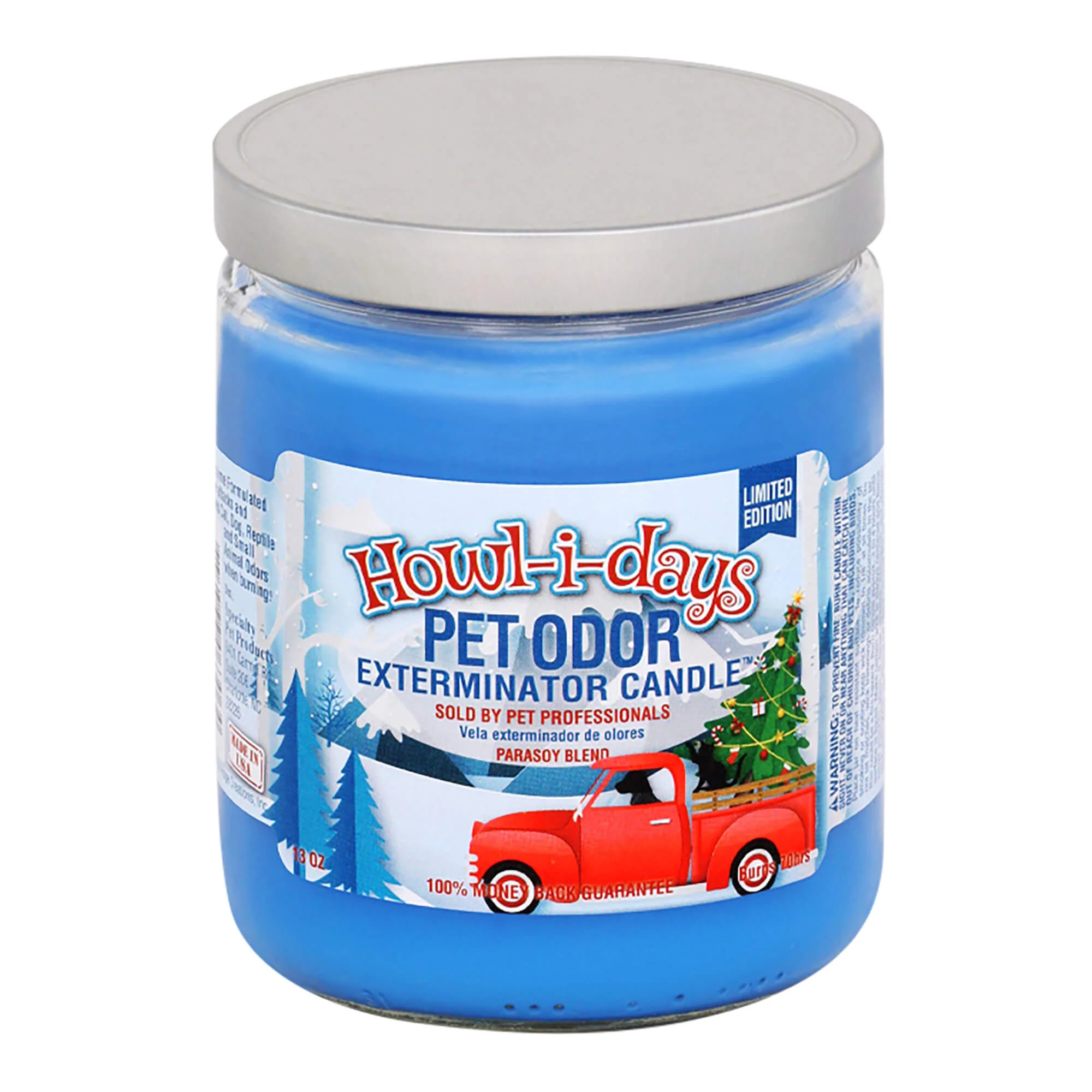 Pet Odor Exterminator Candle, Howl-I-Days, 13 oz - Healthber