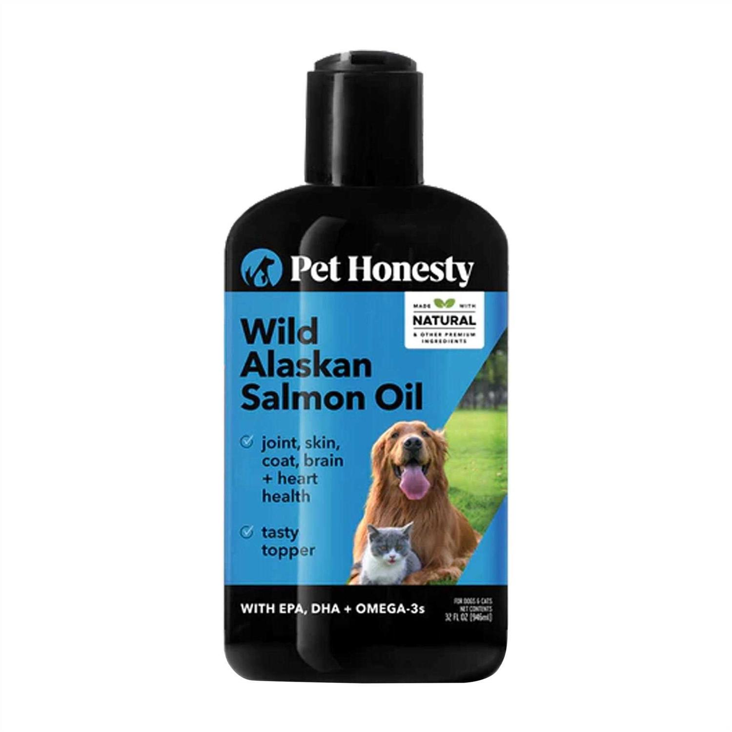 Pet Honesty Wild Alaskan Salmon Oil for Dogs & Cats - Healthber