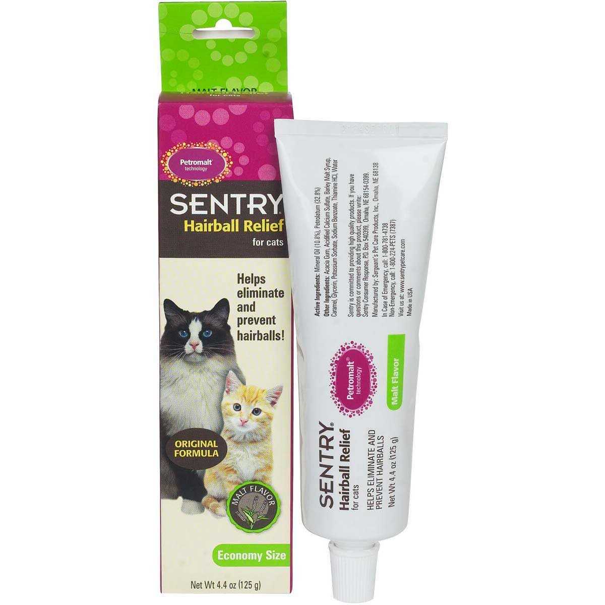 Sentry Hairball Relief Petromalt Flavor - Healthber