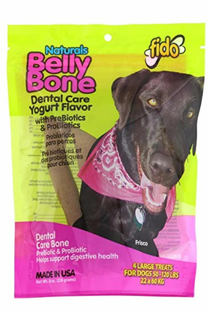 Fido Belly Bones Naturals Dental Care Treats - Healthber