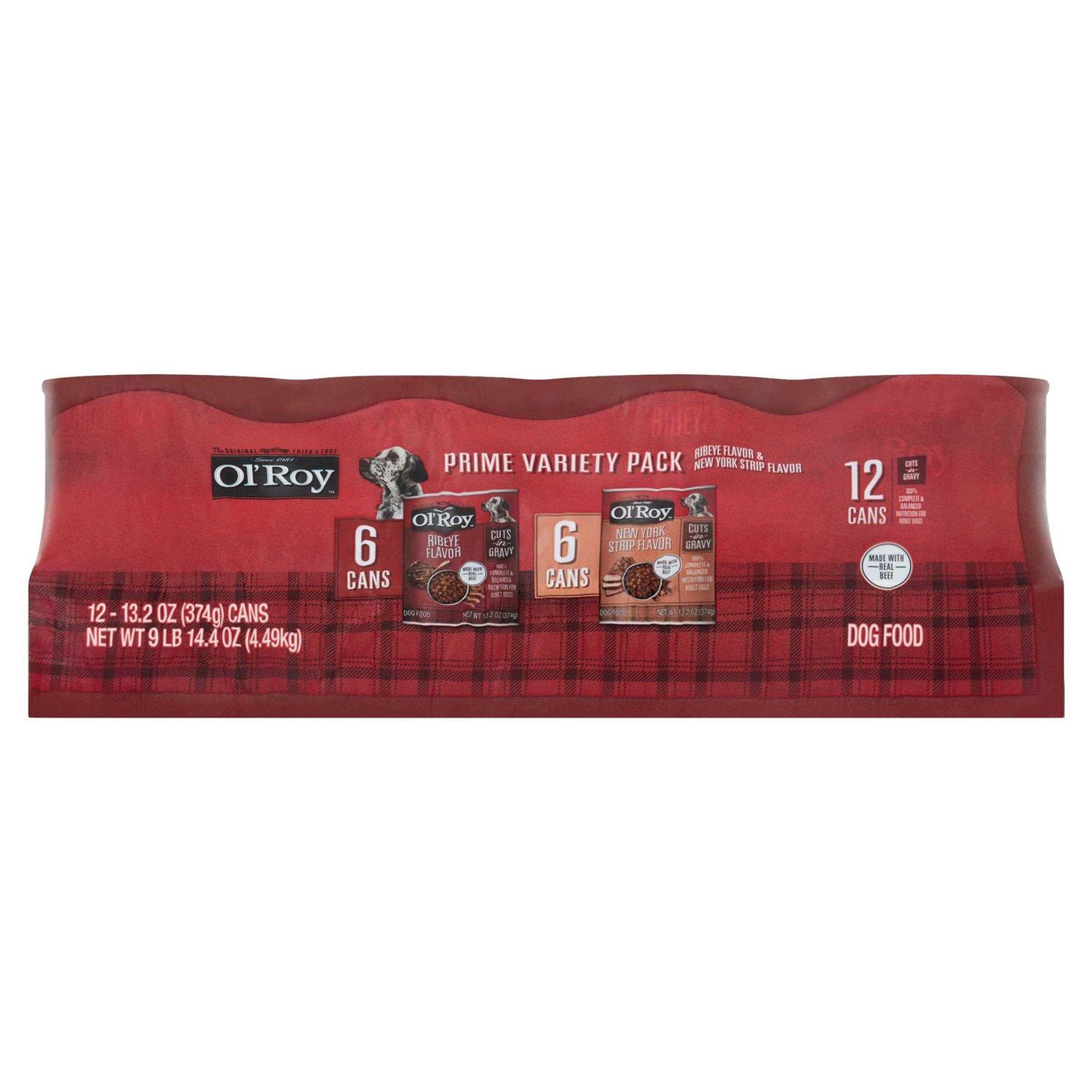 Ol Roy Prime Variety Pack - Healthber