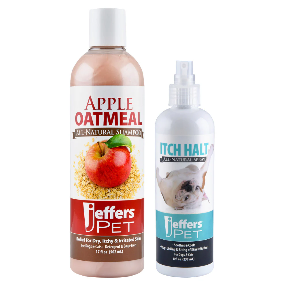 Anti-Itch Pet Shampoo & Spray, 2 Piece Kit - Healthber