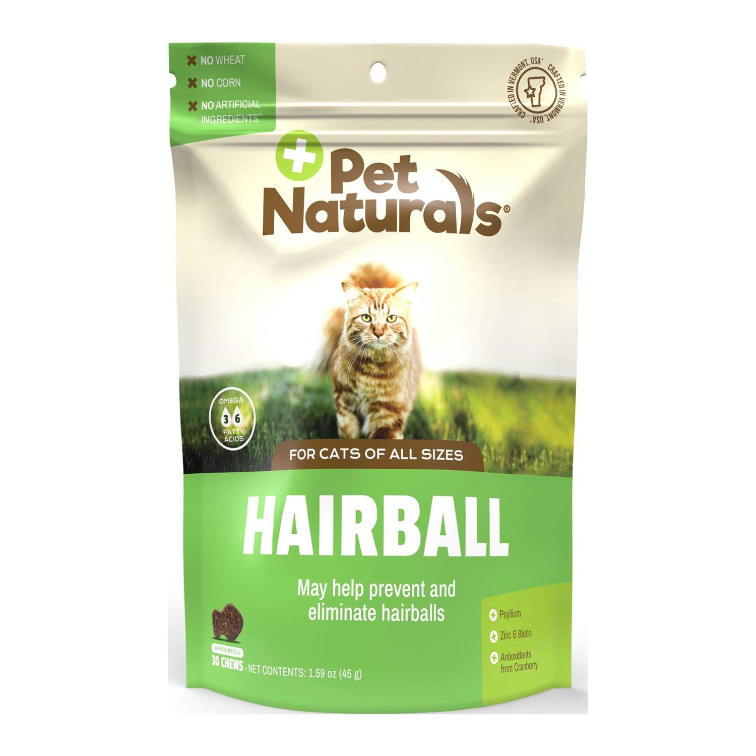 Pet Naturals Hairball Chews for Cats - Healthber