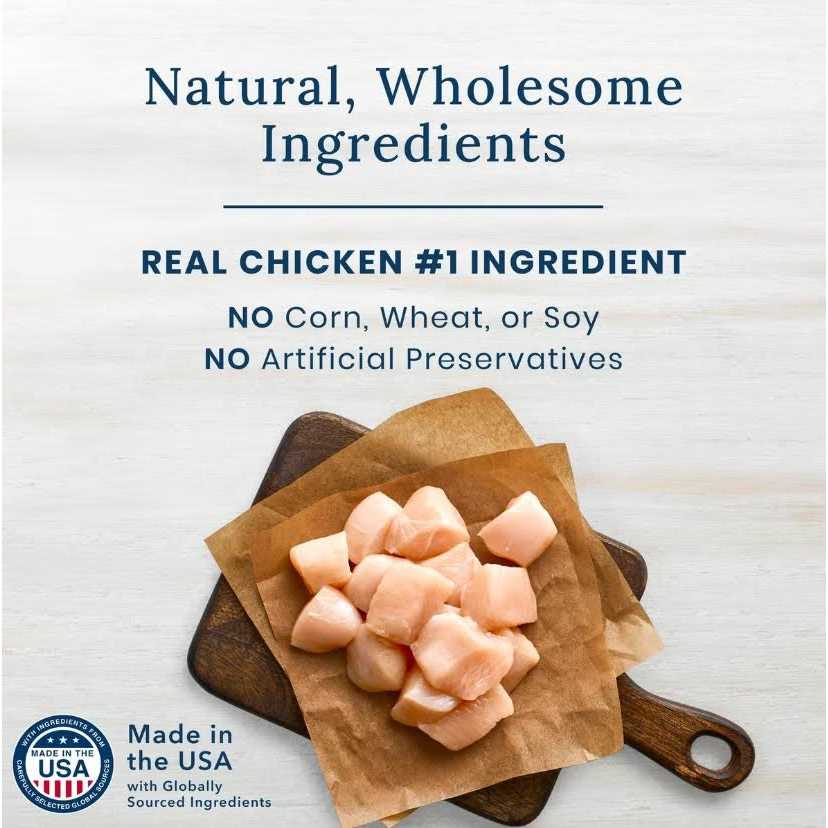 Blue Buffalo True Chews Pork & Chicken Sausage Premium Natural Dog Treats - Healthber