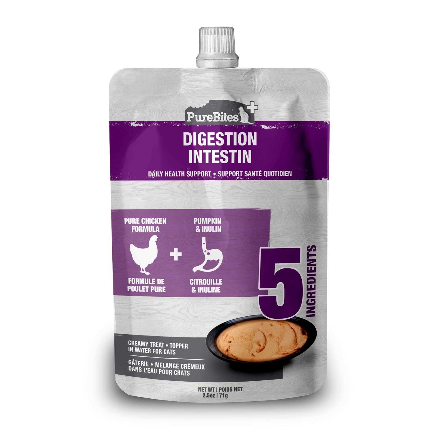 PureBites Squeezable Gut & Digestion Cat Food - Healthber