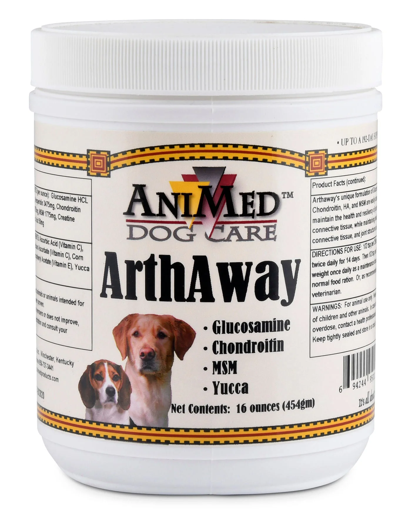 ArthAway Powder for Dogs, 16 oz - Healthber