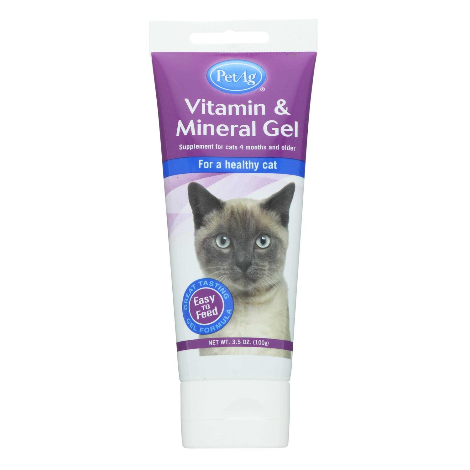 PetAg Vitamin & Mineral Gel for Cats - Healthber