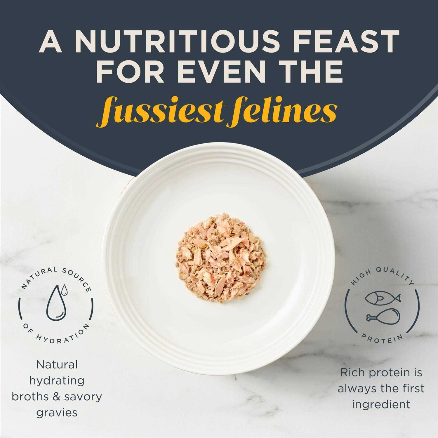 Reveal Natural Wet Cat Food 24 Pack Limited Ingredient Grain Free Food for Cats - Healthber