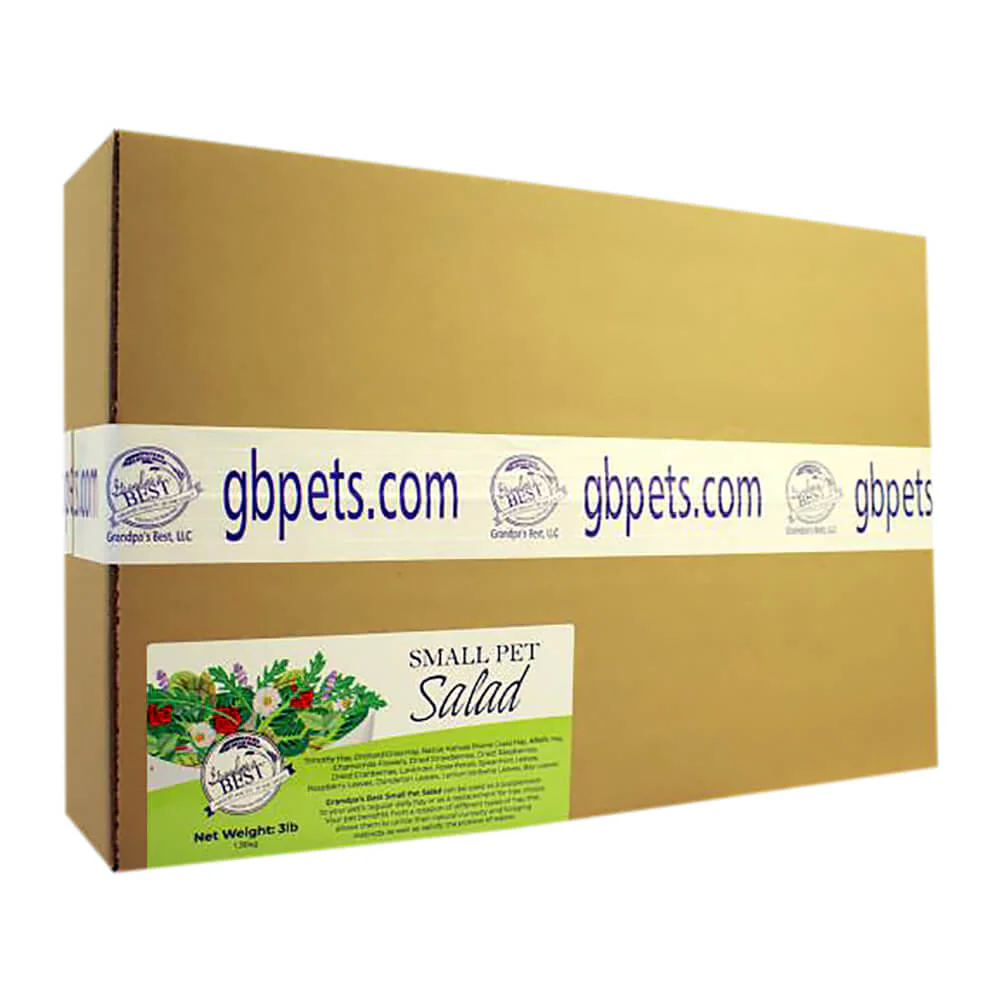 Grandpa's Best Small Pet Salad, 3 lbs - Healthber