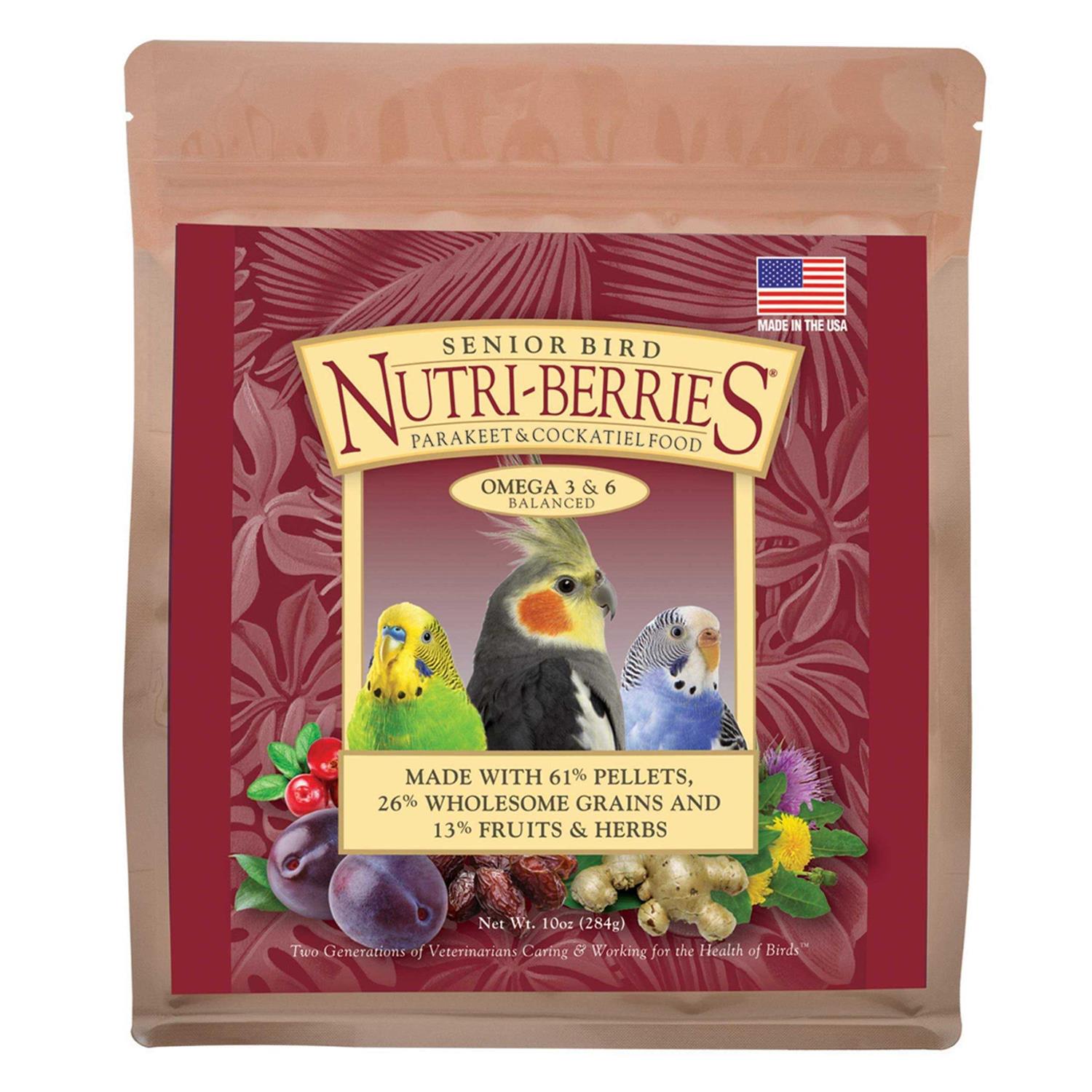 Lafeber Senior Bird Nutri Berries Parrot Food - Healthber