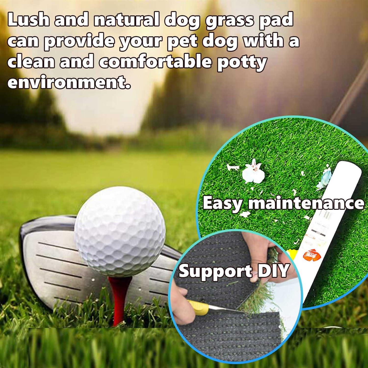 Fortune-star Artificial Grass For Dog Dog Grass Suitable For Indoor/Outdoor Dog Potty Training - Healthber