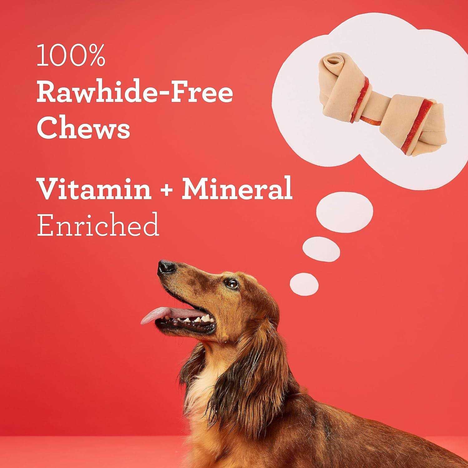 Dreambone Mini Bones Dog Chews with Chicken and Vegetable - Healthber