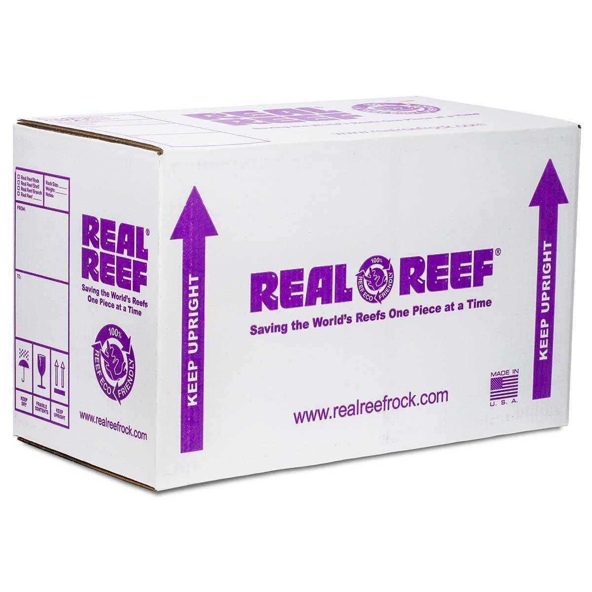 Real Reef Premium Live Rock for Saltwater Aquariums Mixed Sizes - Healthber