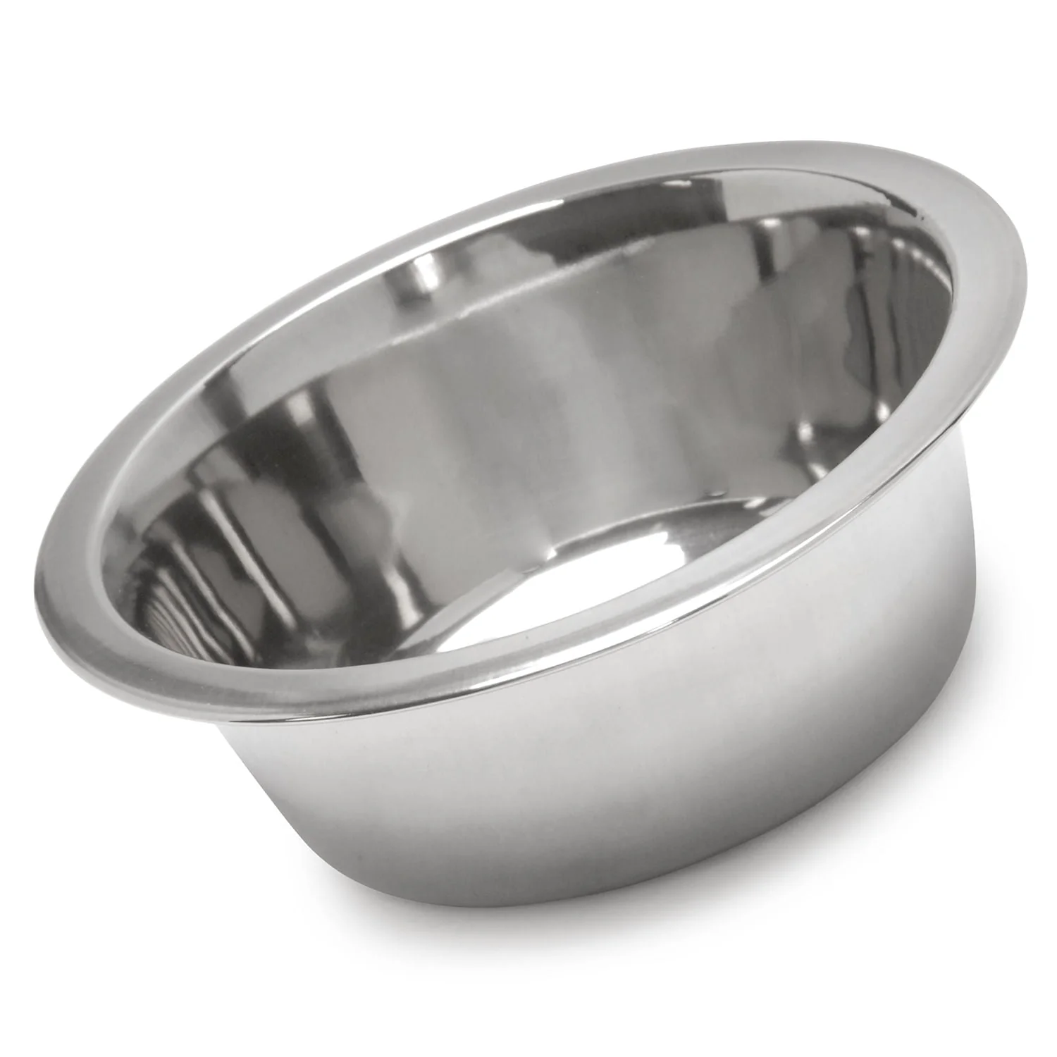 Standard-Weight Stainless Steel Food & Water Pet Bowls - Healthber