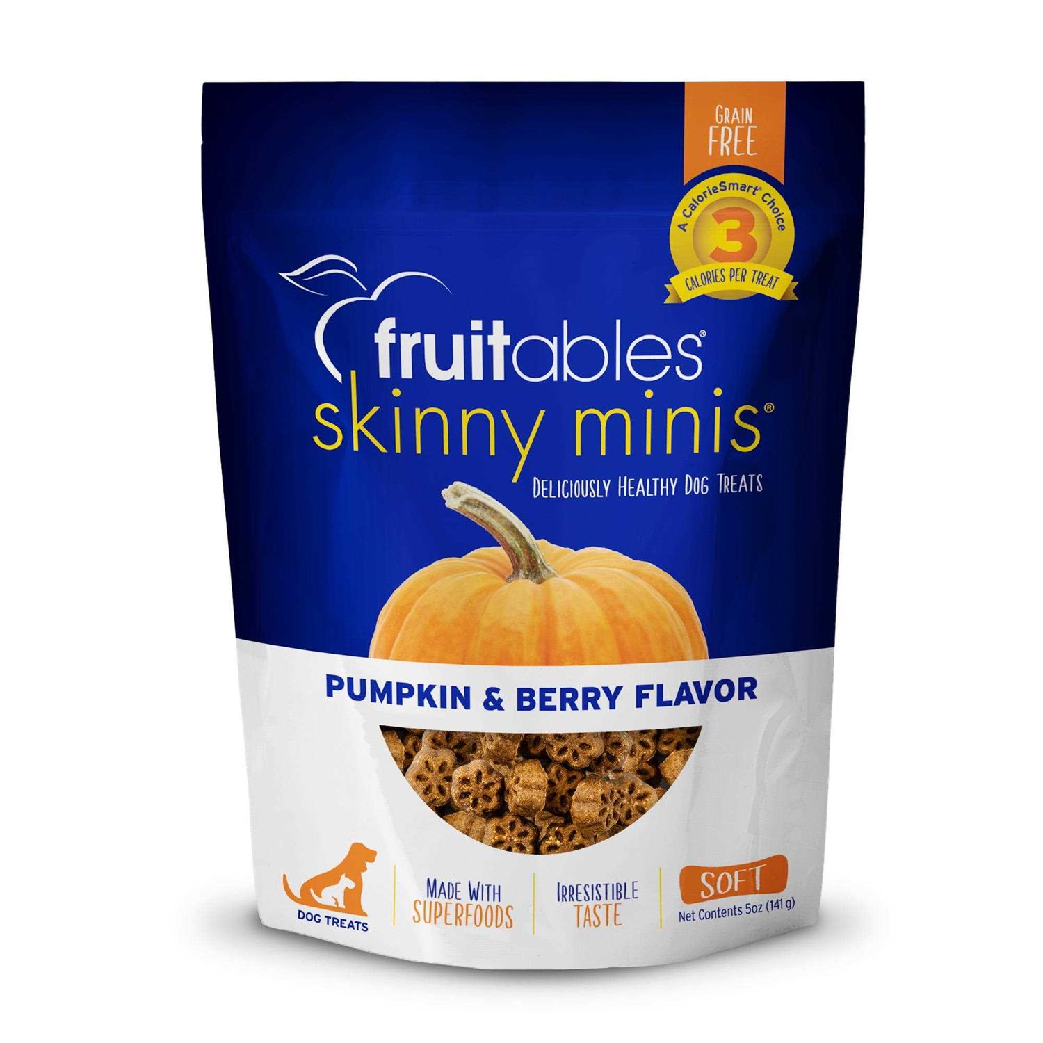 Fruitables Skinny Minis Dog Treats - Healthber