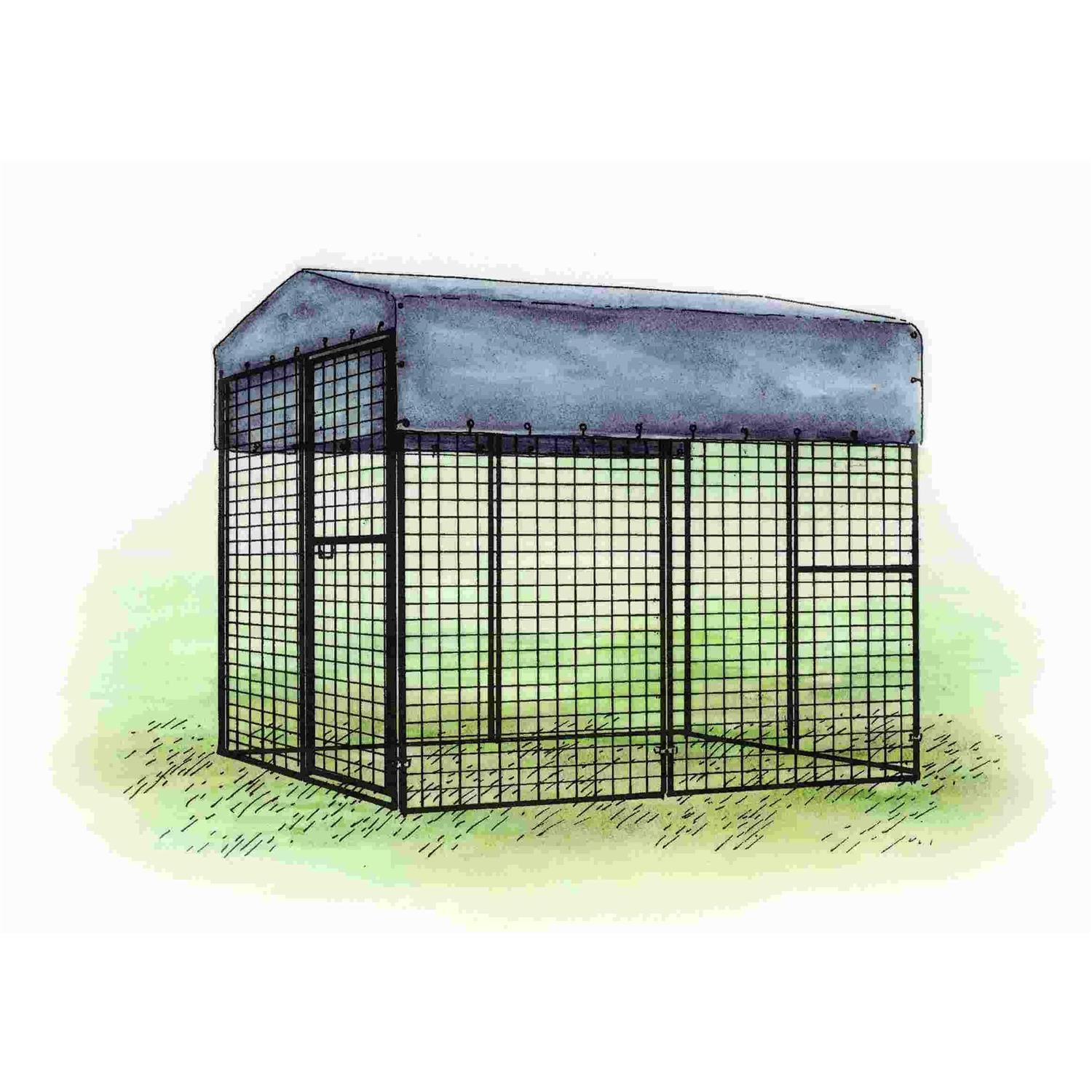 OverEZ Tarp 8 ft. Chicken Run - Healthber