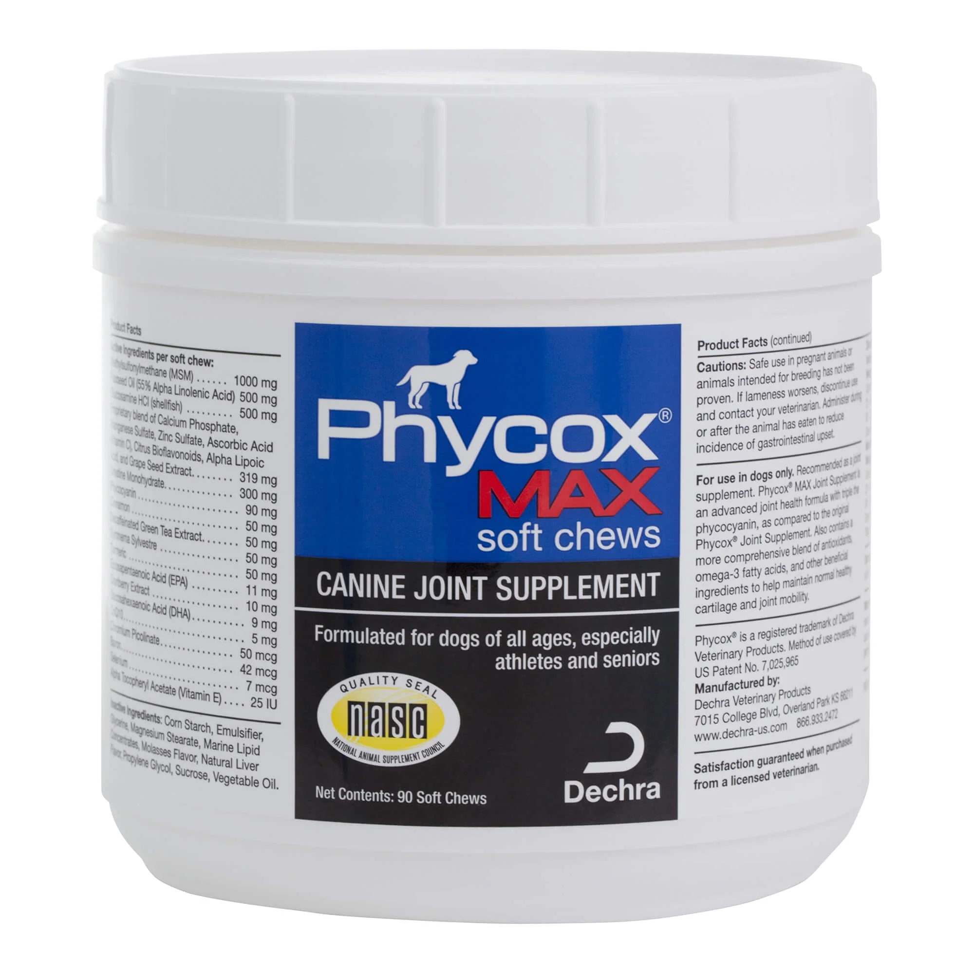 Phycox MAX Joint Supplement Soft Chews, 90 ct - Healthber