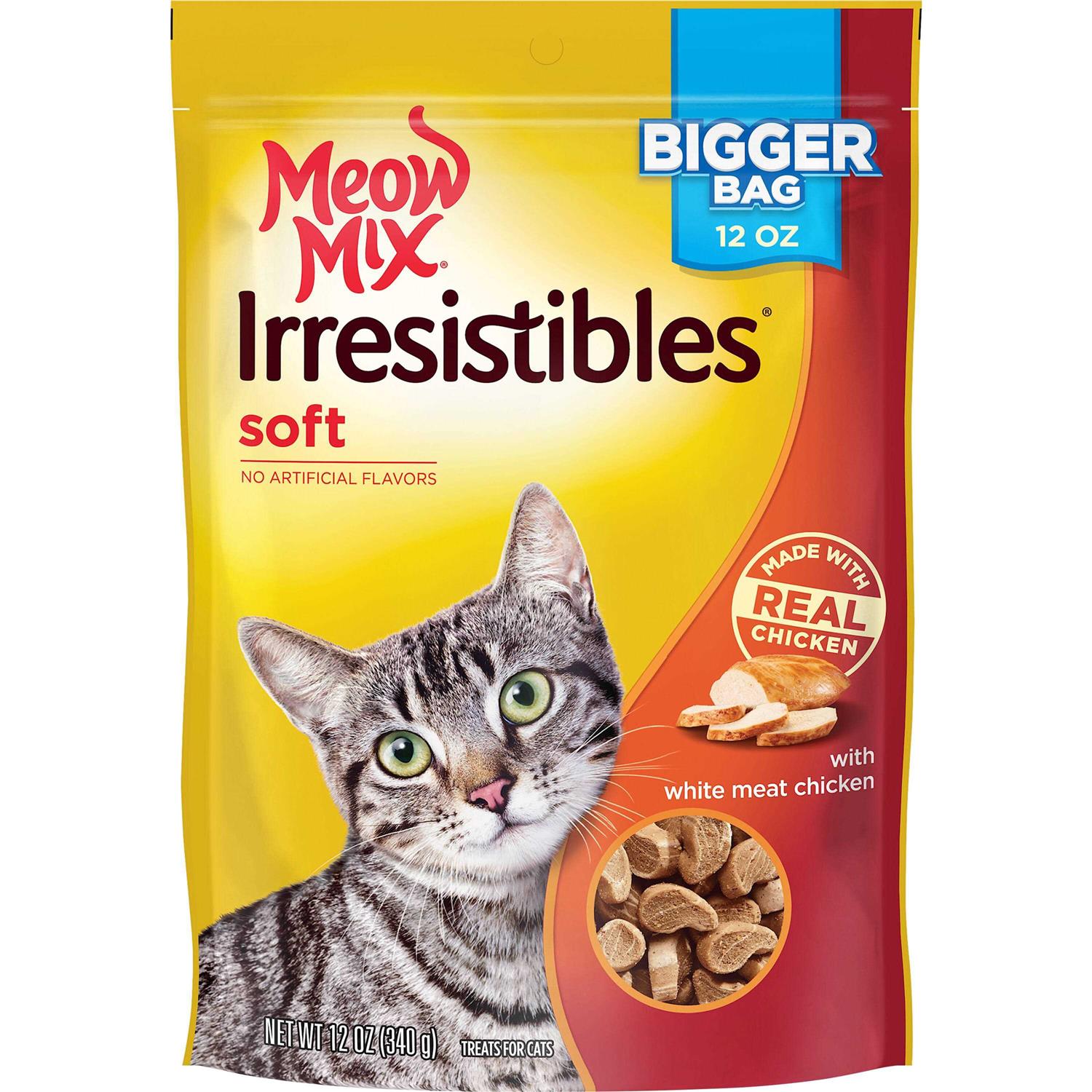 Meow Mix Irresistibles Cat Treats Soft - Healthber