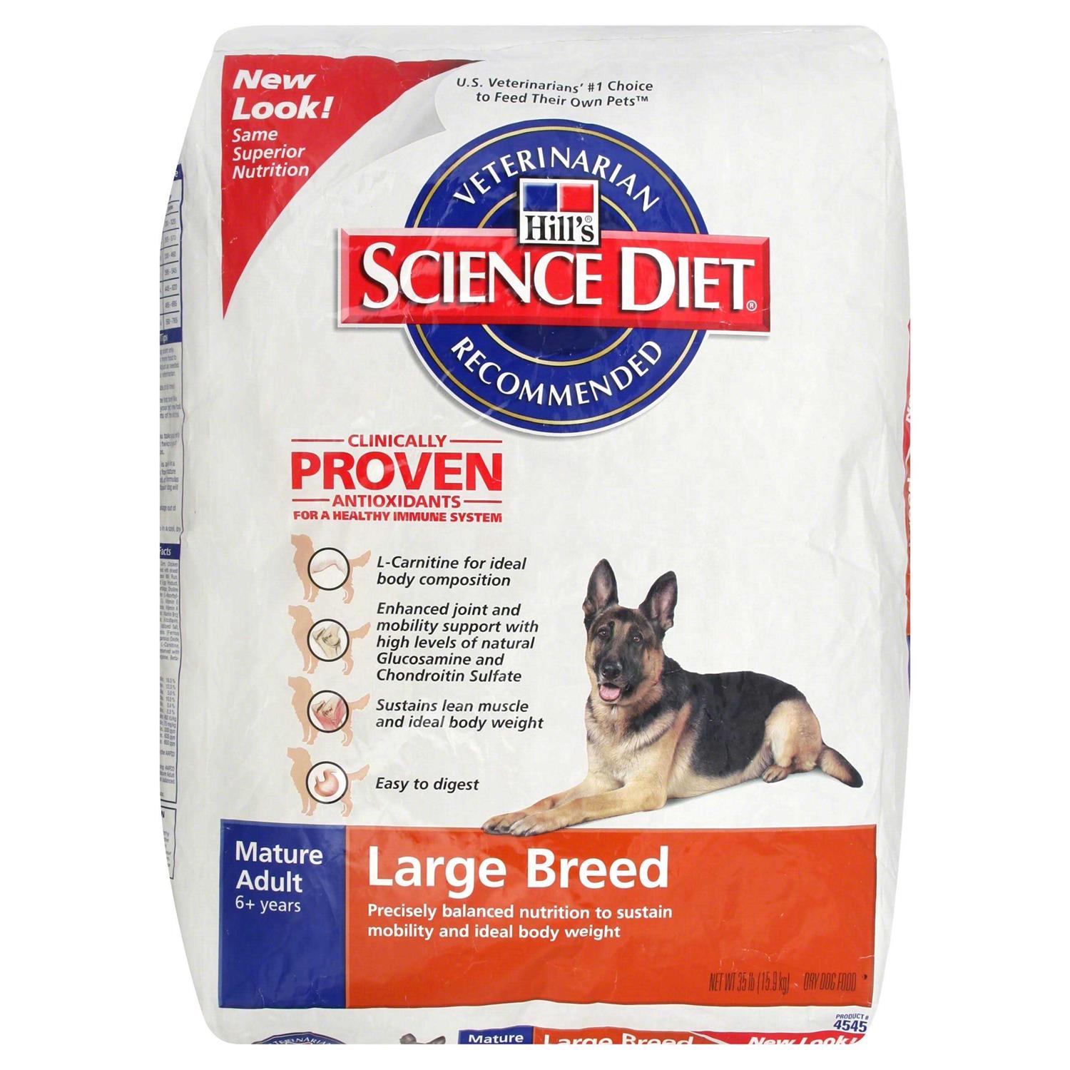 Hill’s Science Diet Adult 6+ Large Breed Chicken Meal Dry Dog Food - Healthber