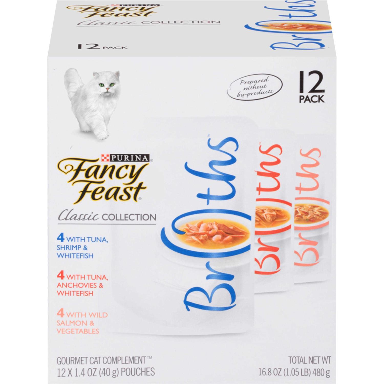 Fancy Feast Broths Classic Wet Cat Food - Healthber