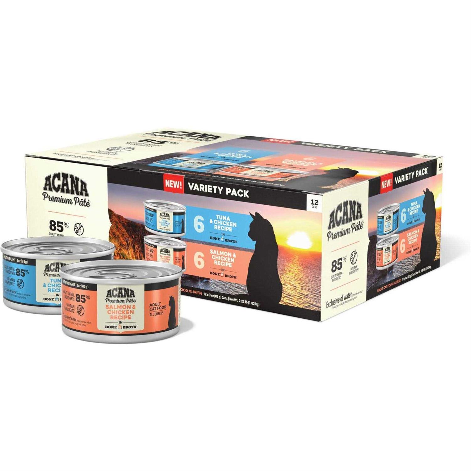 ACANA Premium Pate Variety Pack Wet Cat Food - Healthber
