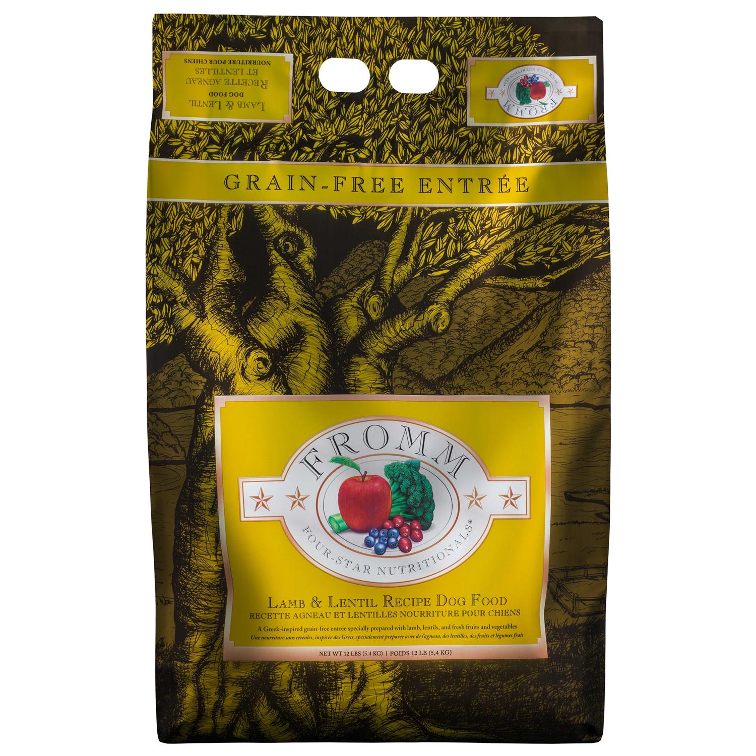 Fromm Four Star Lamb & Lentil Dog Food - Healthber