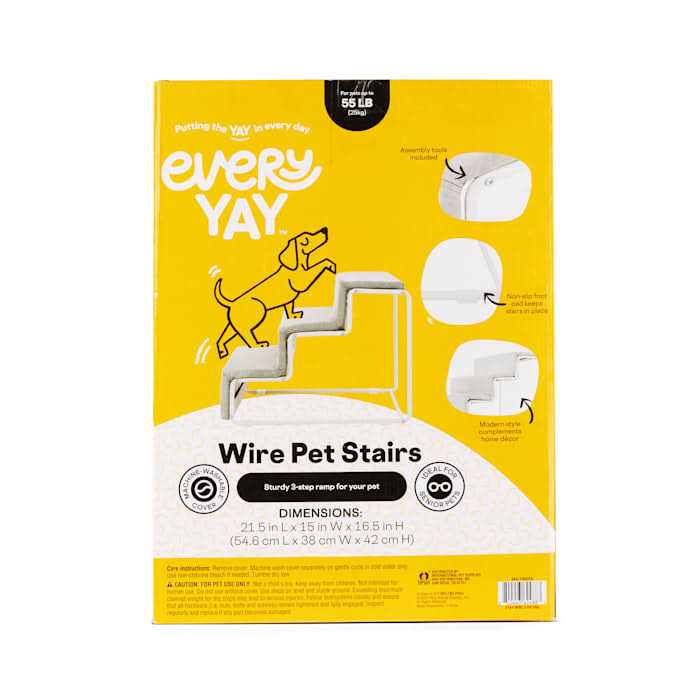 EveryYay Wire 3 Pet Step Stairs - Healthber