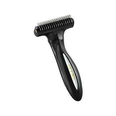 Andis Premium Fine-Tooth Deshedding Rake – White-Green - Healthber