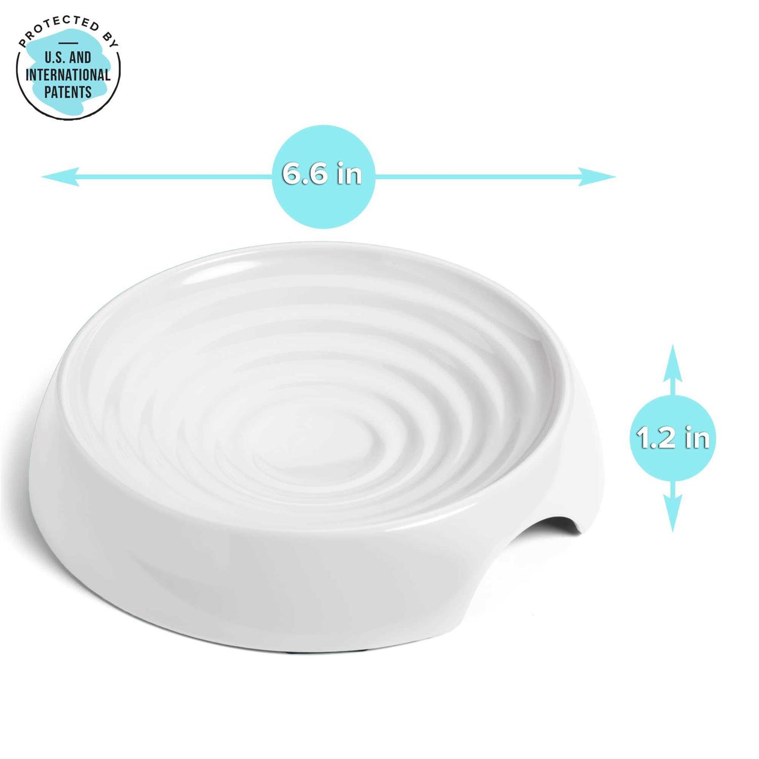 CatGuru Cat Bowls Whisker Stress Free Cat Food Bowl Reliefs Whisker Fatigue - Healthber