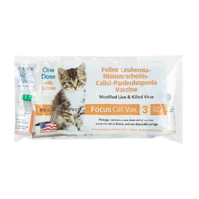 Spectra Focus Cat Vax 3 Plus FeLV - Healthber