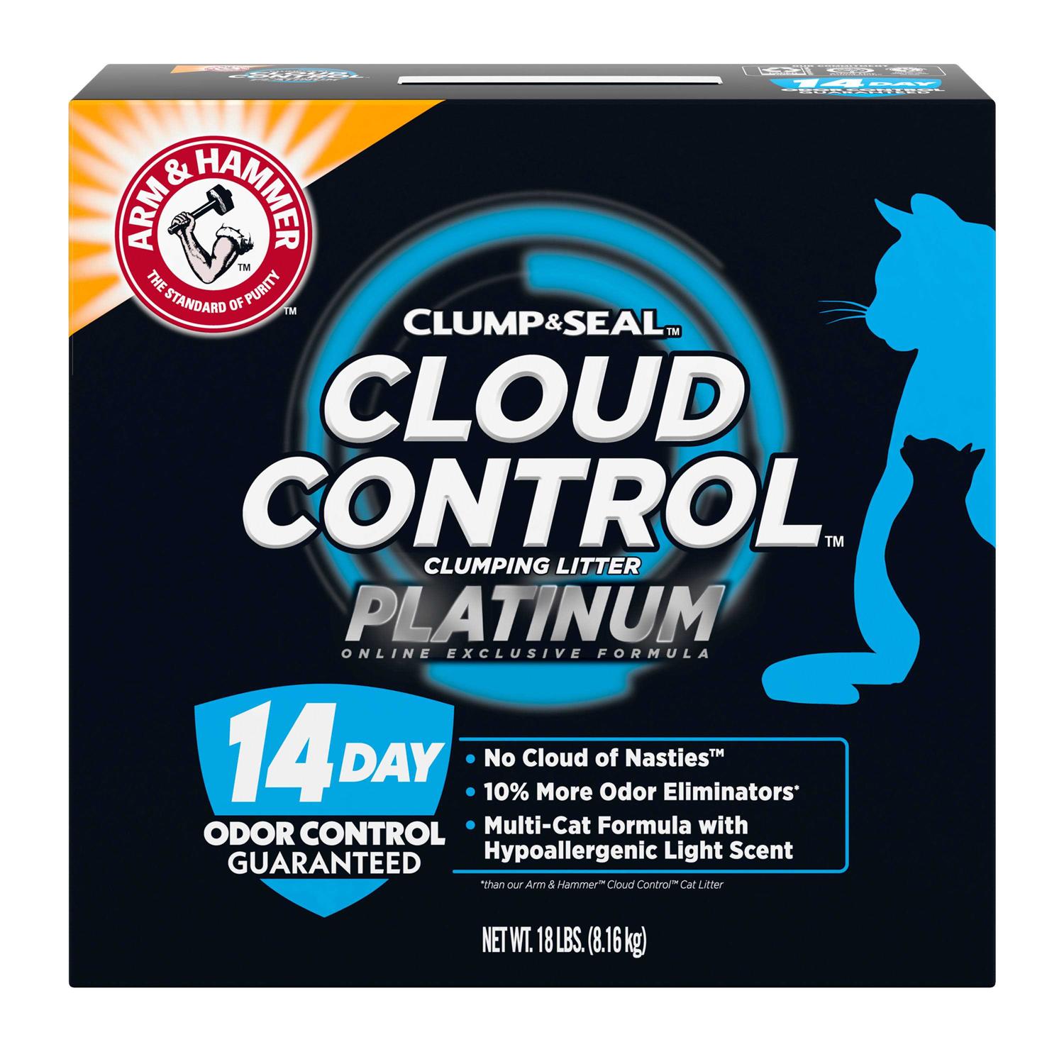 Arm & Hammer Cloud Control Platinum Clumping Cat Litter - Healthber