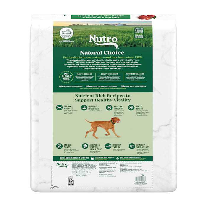 NUTRO Adult Dog Food Lamb & Rice - Healthber