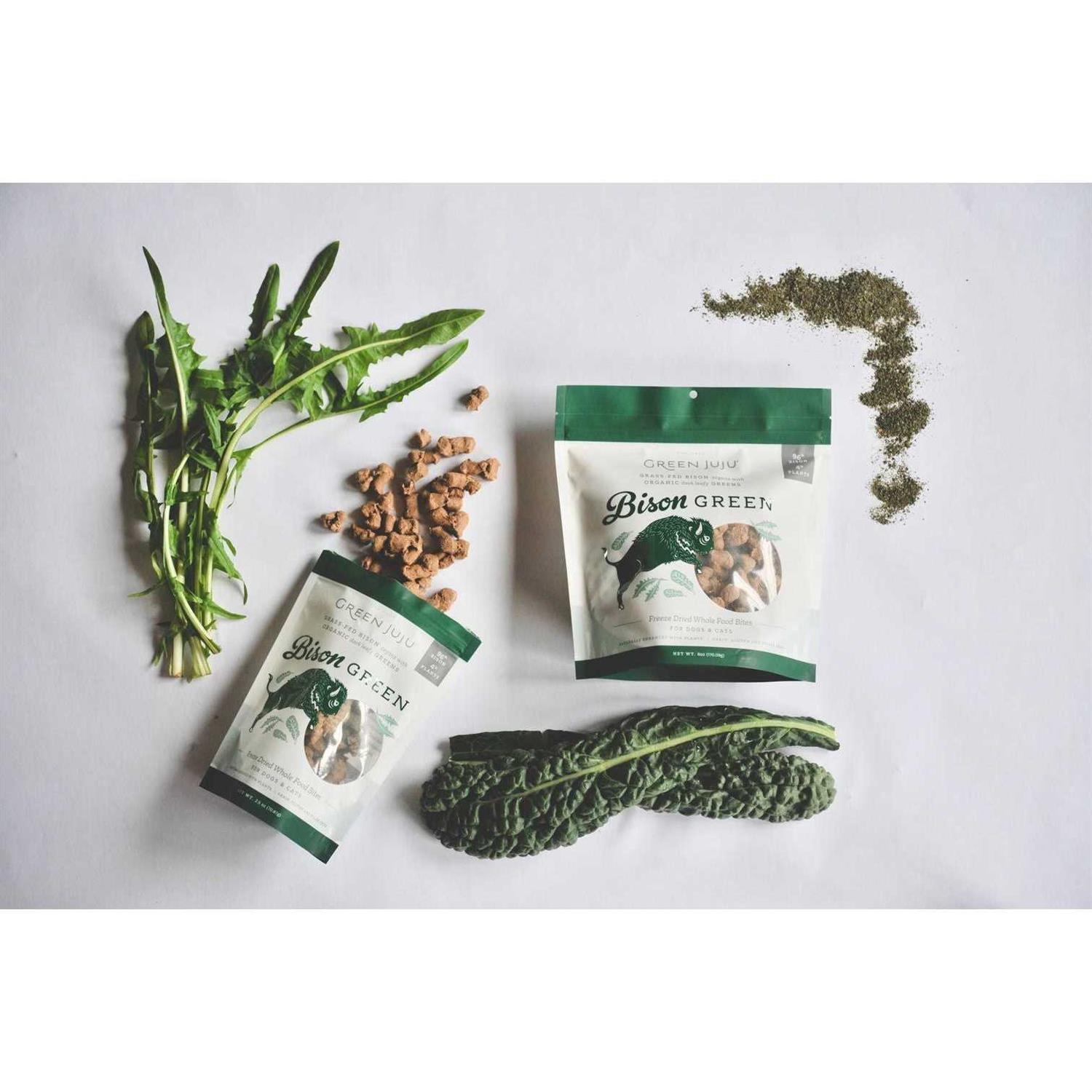 Green Juju Bison Green Freeze Dried - Healthber