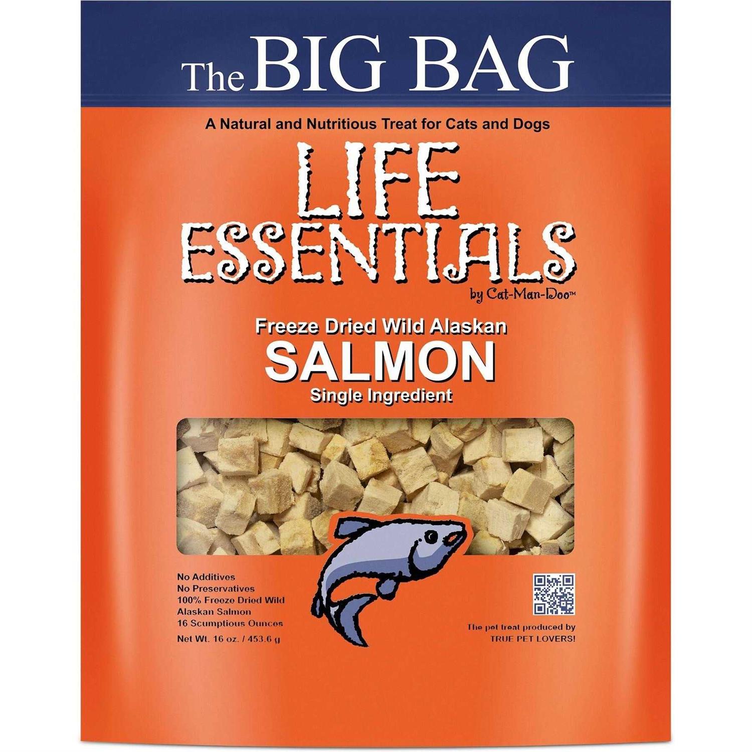 Cat-man-doo Life Essentials Freeze Dried Wild Alaskan - Healthber
