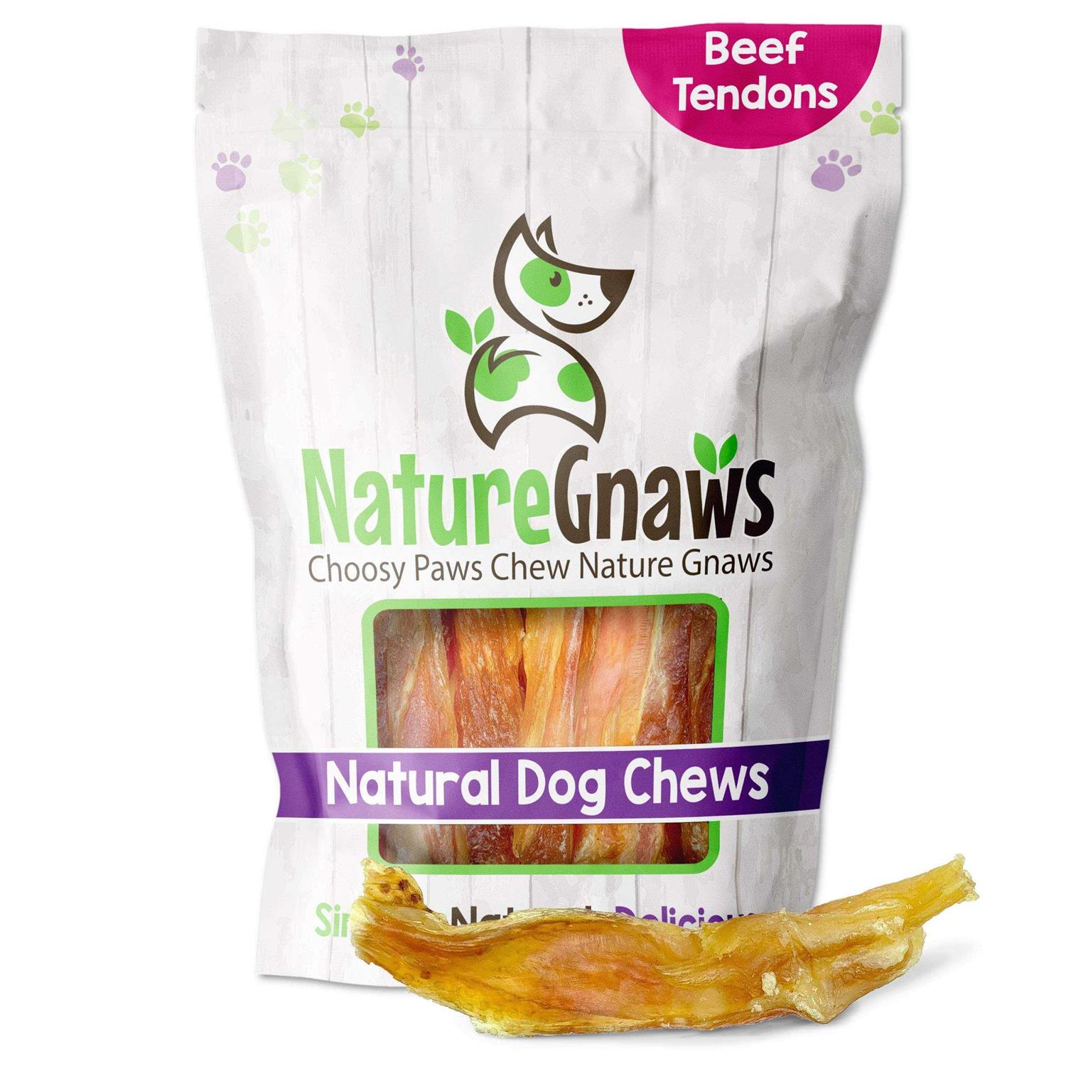Nature Gnaws Beef Tendon Natural Dog Chews - Healthber