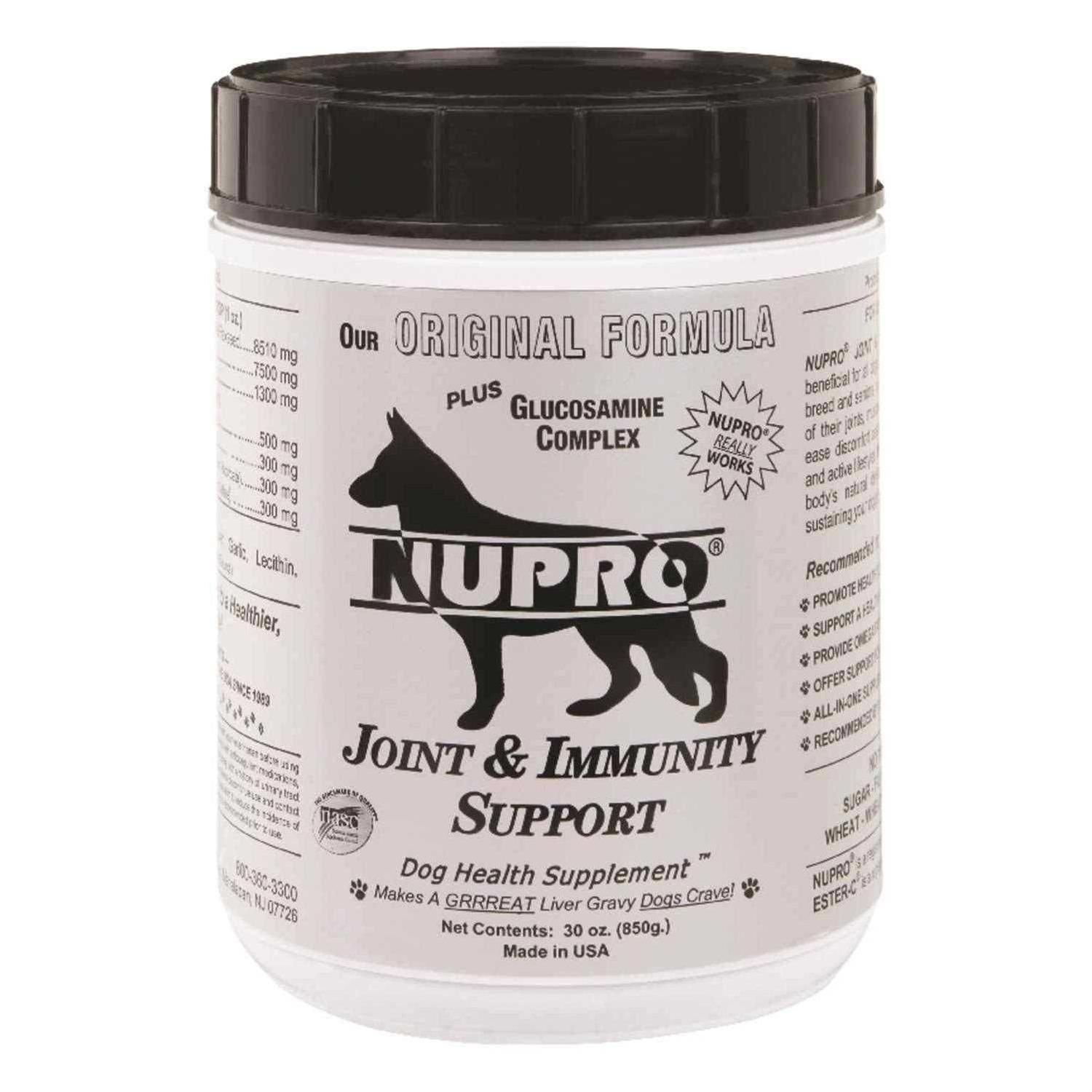 Nupro Joint & Immunity Support Dog Supplement - Healthber