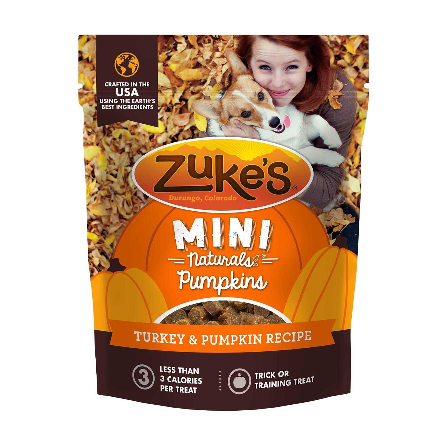 Zuke’s Mini Naturals Turkey & Pumpkin Recipe Dog Treats - Healthber