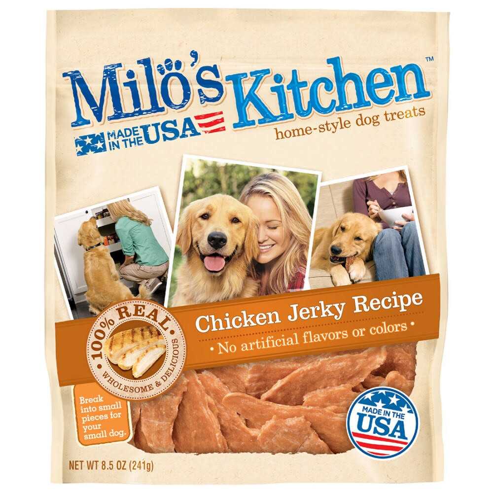 Milo’s Kitchen Chicken Jerky Dog Treats - Healthber