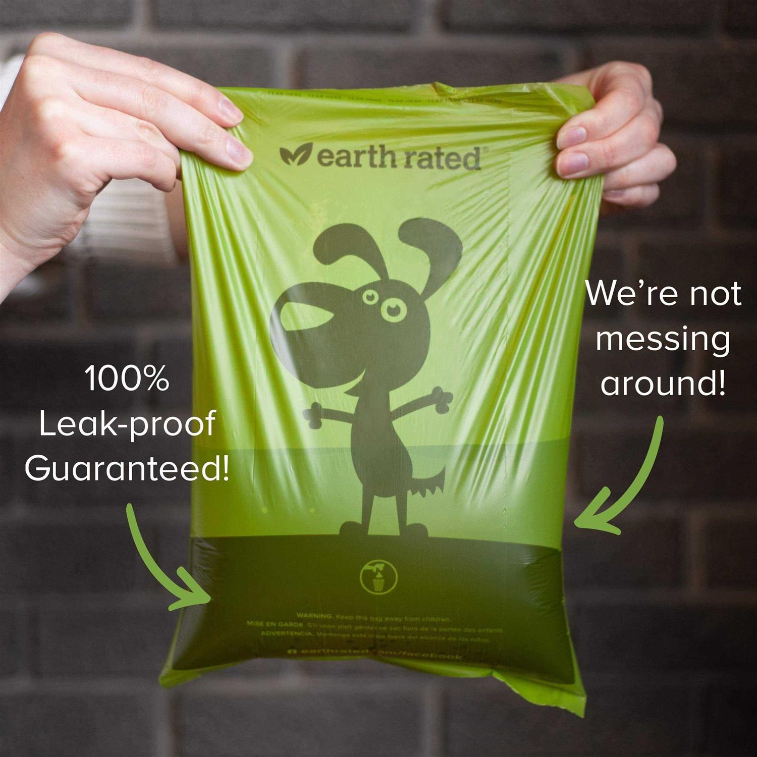 Earth Rated Dog Poop Bags, Guaranteed Leak Proof and Extra Thick Waste Dogs - Healthber