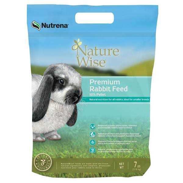 Nutrena NatureWise 15% Premium Rabbit Feed - Healthber