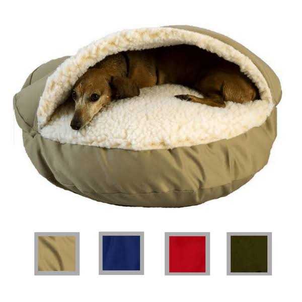 Snoozer Luxury Orthopedic Cozy Cave Pet Bed - Healthber