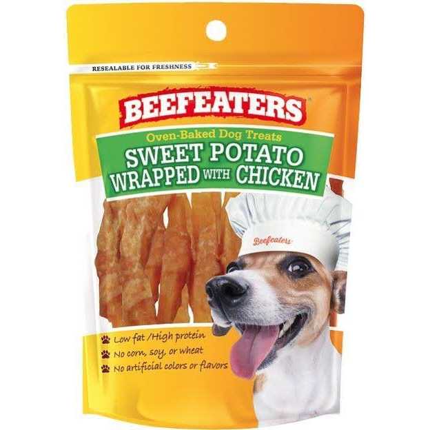 Beefeaters Oven Baked Beefhide Chicken Twists Dog - Healthber