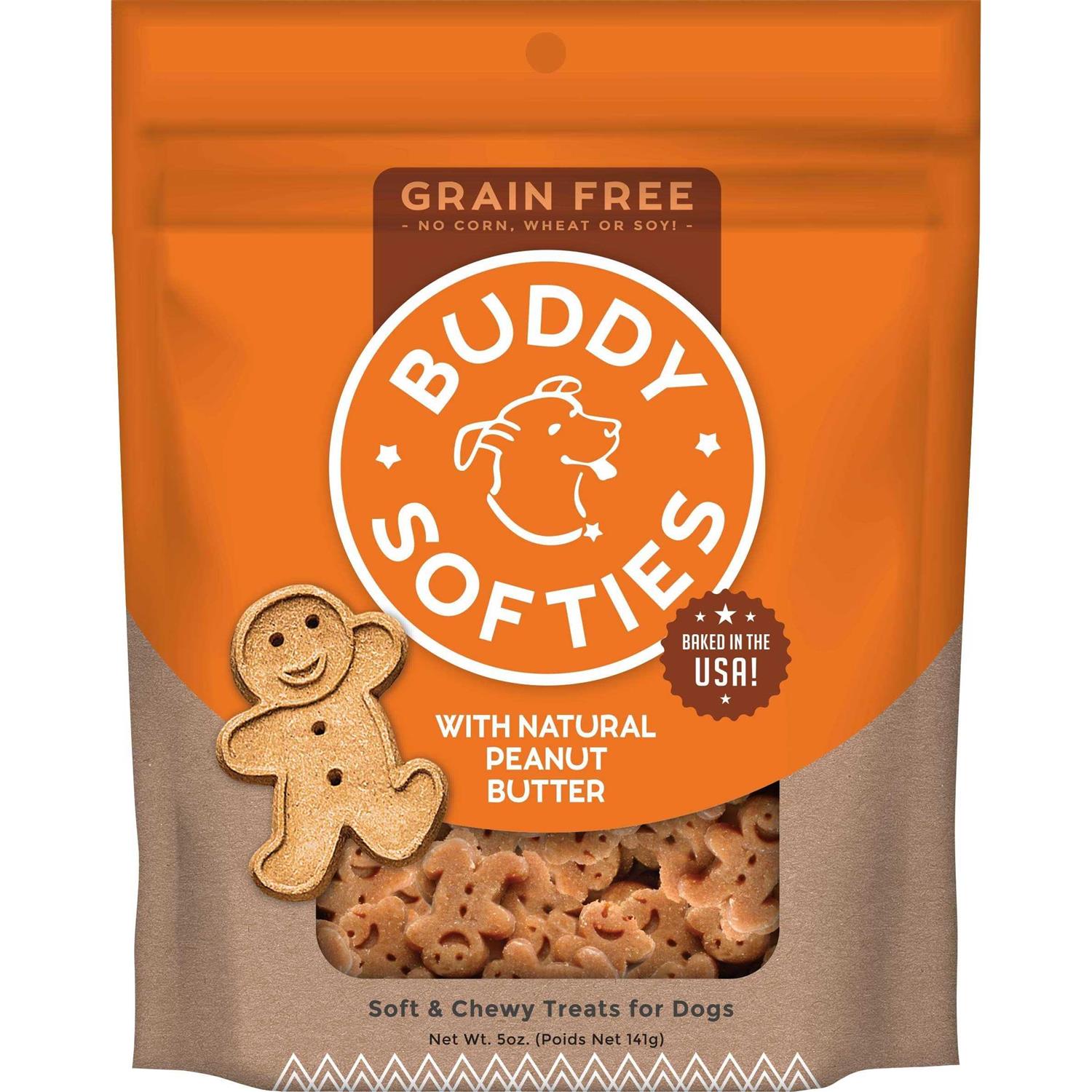 Buddy Biscuits Peanut Butter Soft and Chewy Dog Treats - Healthber