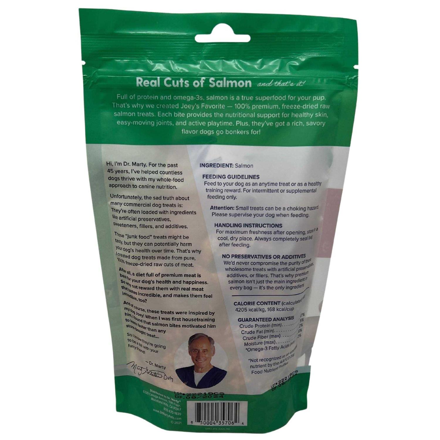 Dr. Marty Joey’s Favorite Salmon Dog Treat - Healthber