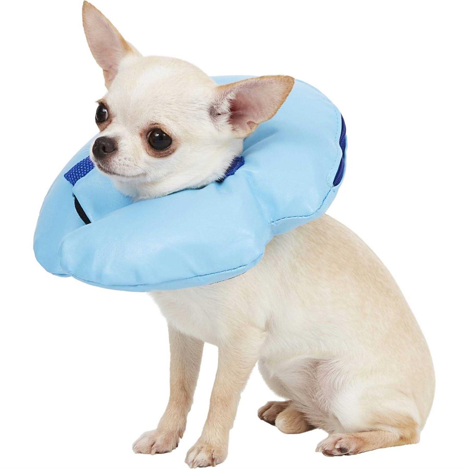 Dogswell Stay Rite Xtra Strong Inflatable Recovery Dog Collar - Healthber