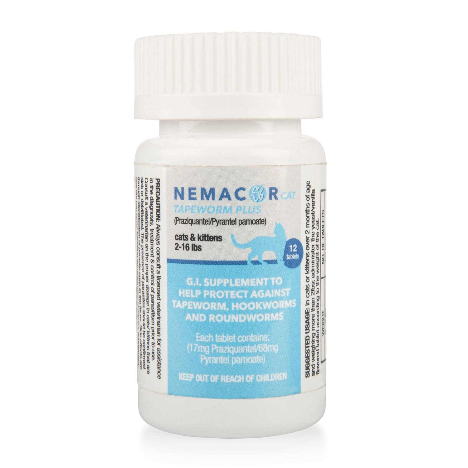 Nemacor Cat Tapeworm Plus - Healthber