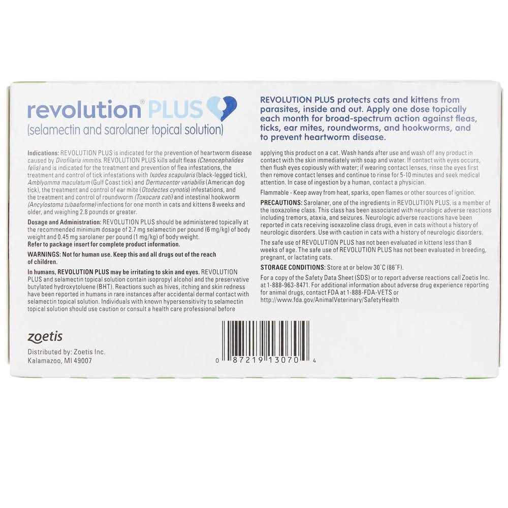 Revolution Plus for Cats 11.1 - Healthber