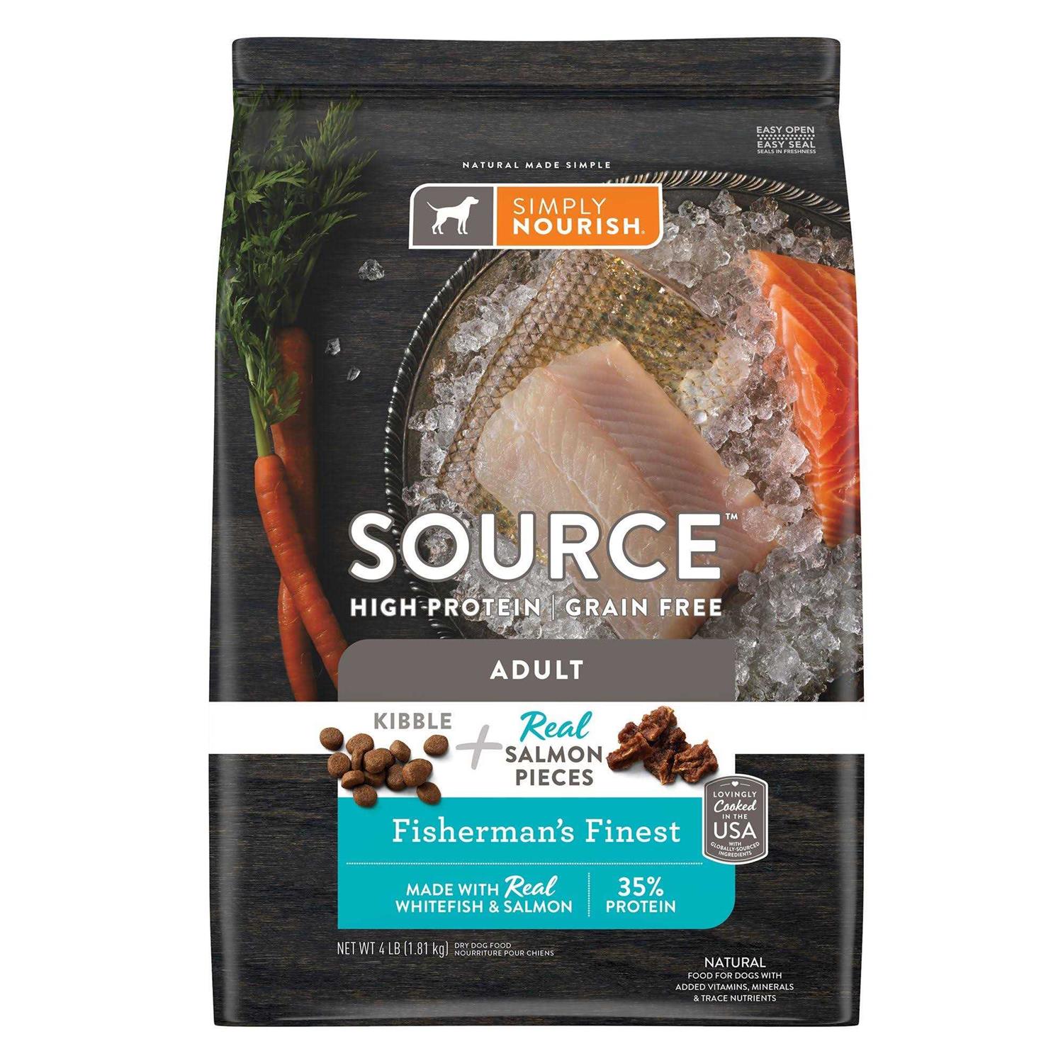 Simply Nourish Source Kibble + Adult Dry Dog Food - Healthber